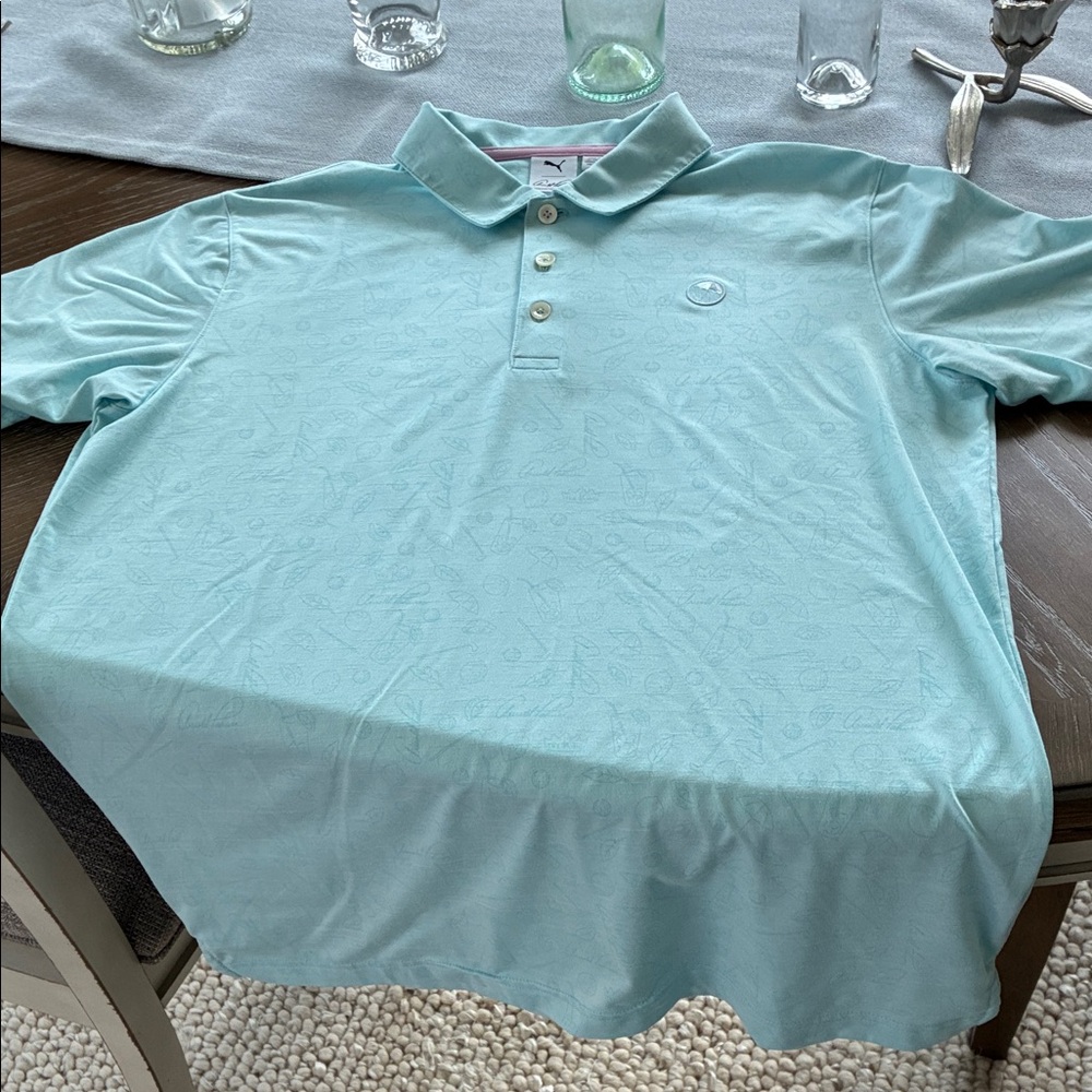Puma Arnold Palmer Rickie Fowler limited edition golf shirt Retired. - Picture 4 of 6